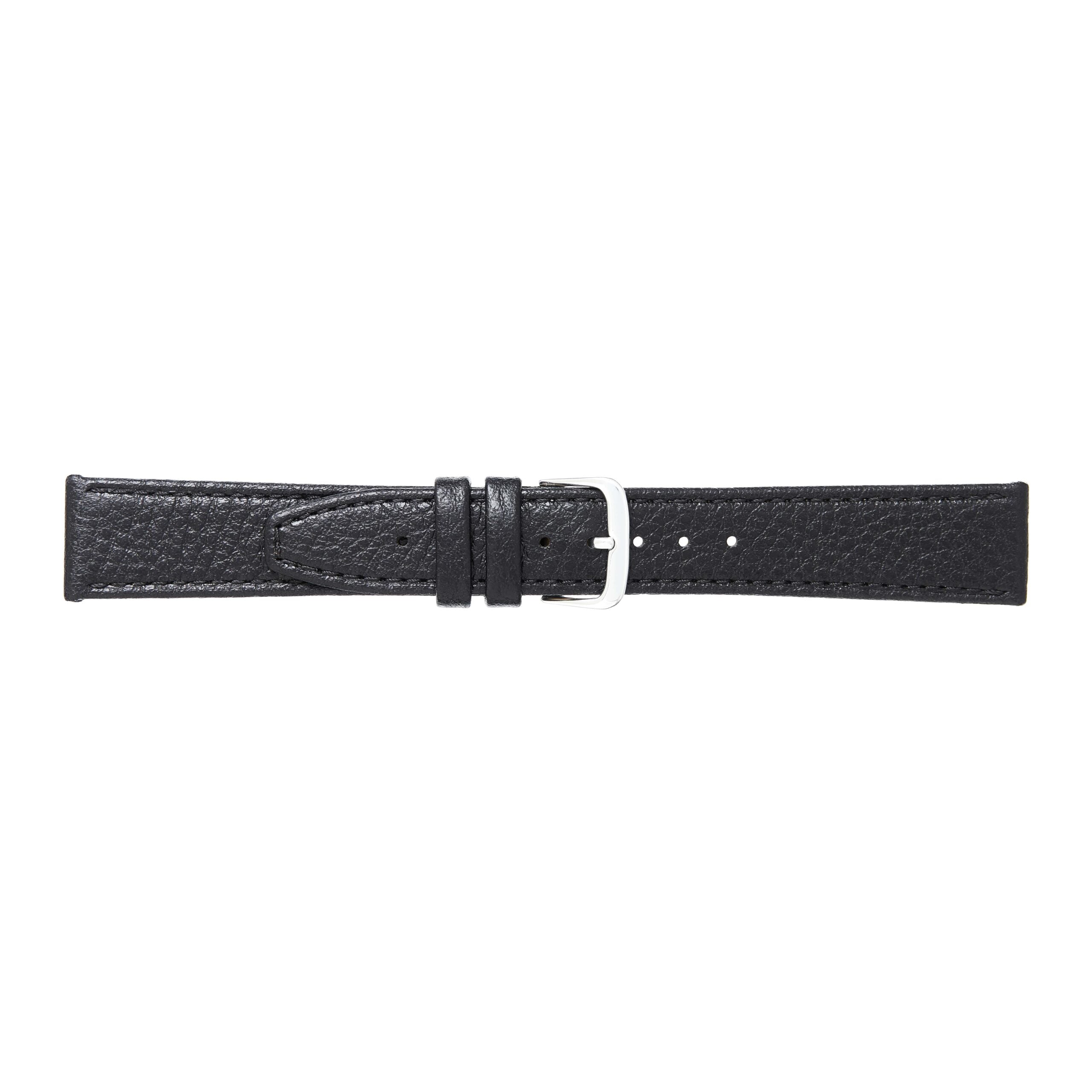 Condor Urrem i sort imiteret buffalo skind føres i 08-20mm, fra Romenta
