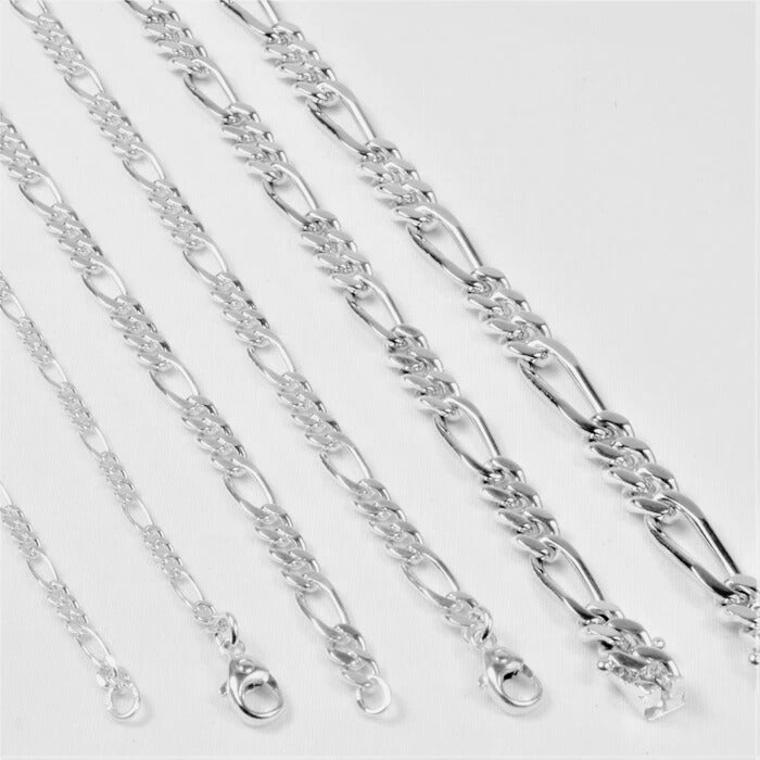 Sølv Figaro armbånd 17cm, til female; male; unisex, fra BNH SØLVKÆDER