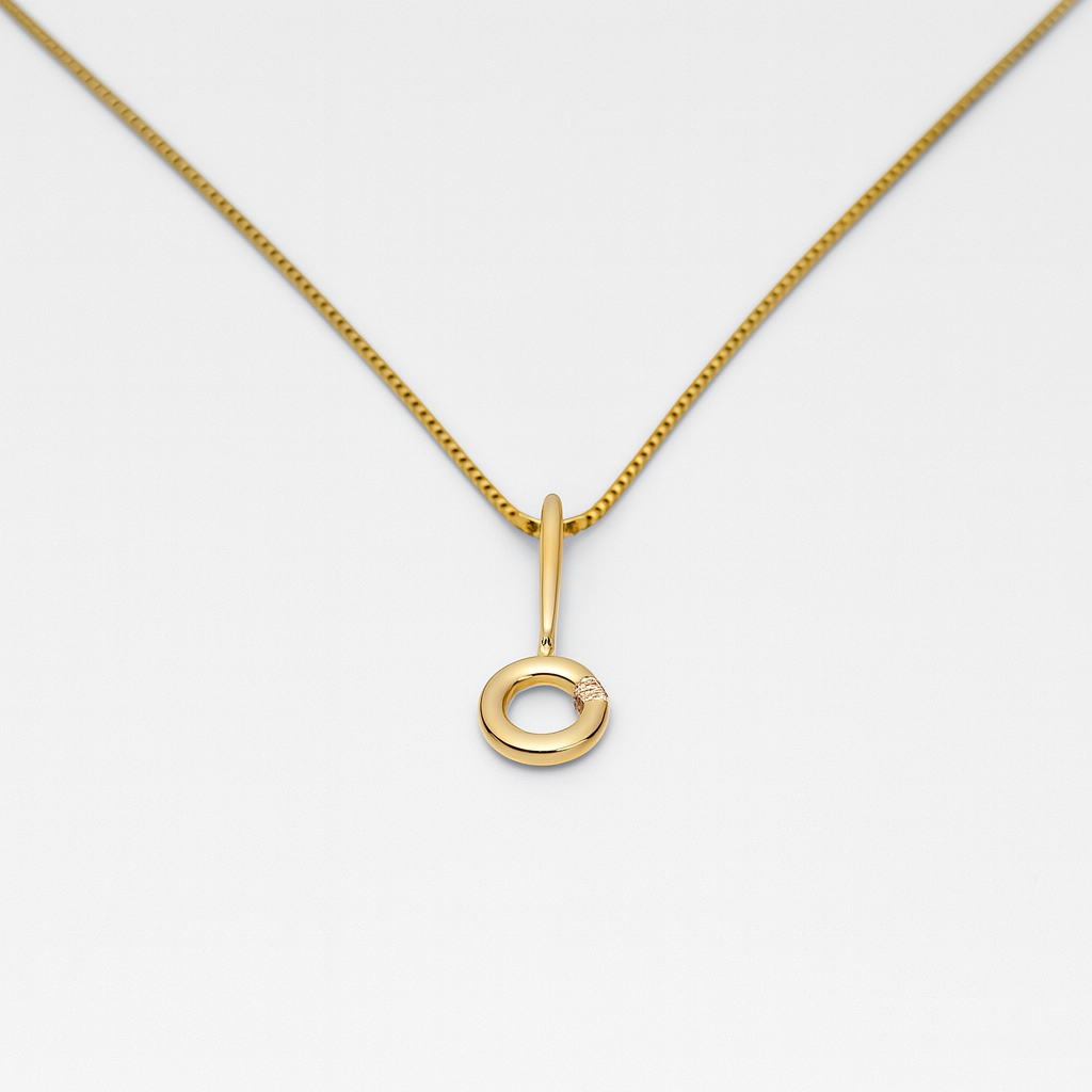 Heiring Guld vedhæng 14kt