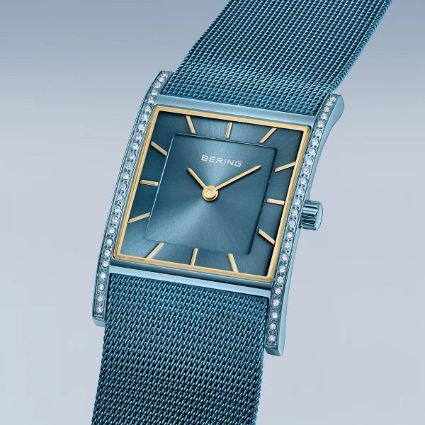 Bering - Classic | poleret blå | 10426-398-S, fra Bering