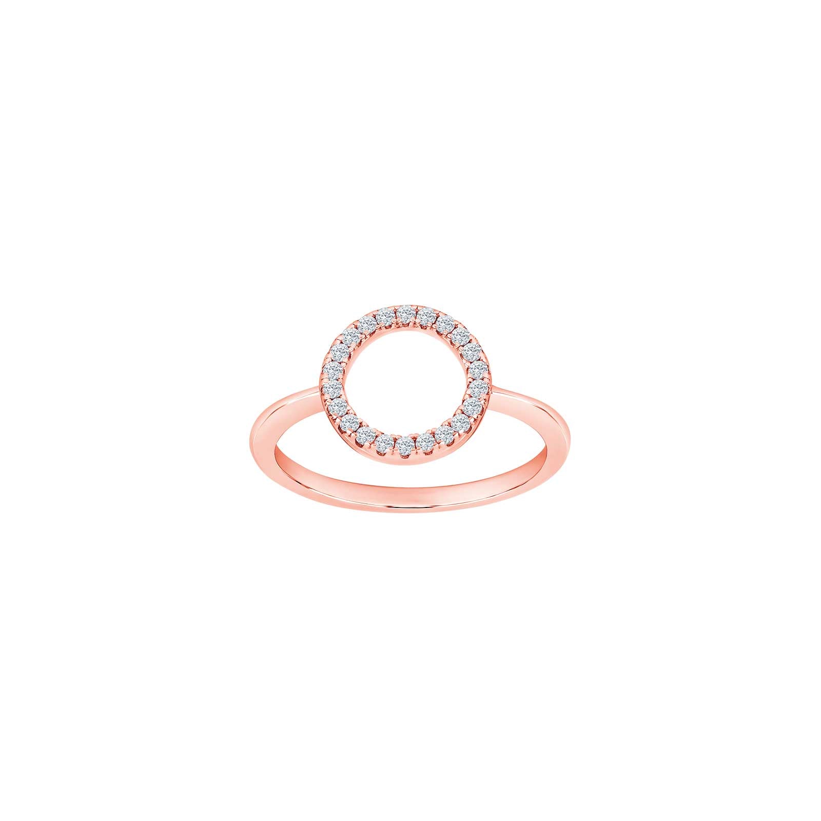 Rosafg. ring ANNANOR 10mm Str.50 – Ring i rhodineret sølv fra Joanli Nor – Varenr. '10450347950