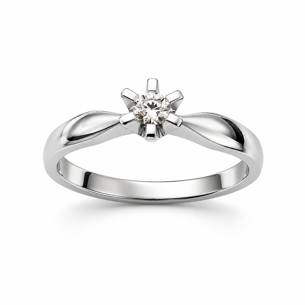Jan Jørgsen Starz diamant ring str 54