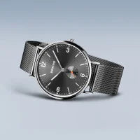Bering - Ultra Slim | poleret/børstet grå | 18340-377