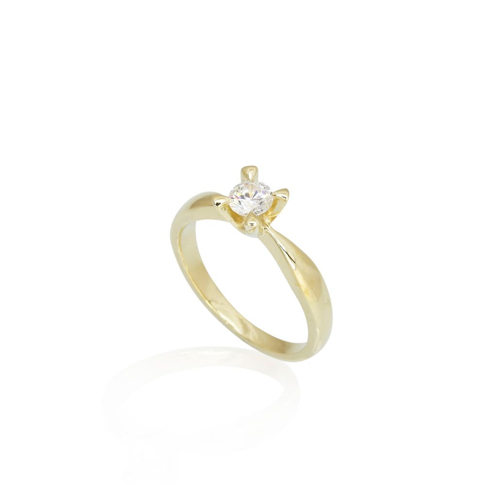 Celebrate Guld Diamant ring 0,35ct, til female, fra Jan Jørgensen