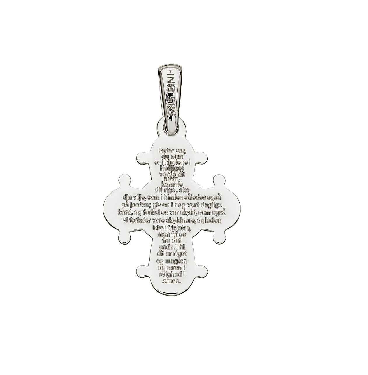 Dagmarkors Fadervor Sølv 15x13mm, fra BNH