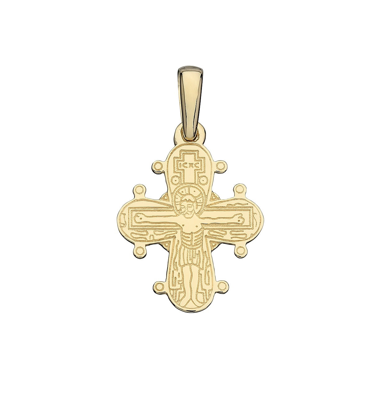 Dagmarkors Blank Sølv Forgyldt 15x13mm, fra BNH