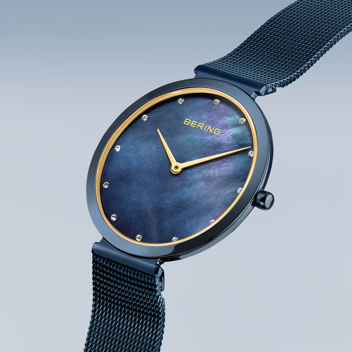Bering - Classic | poleret blå | 18132-399