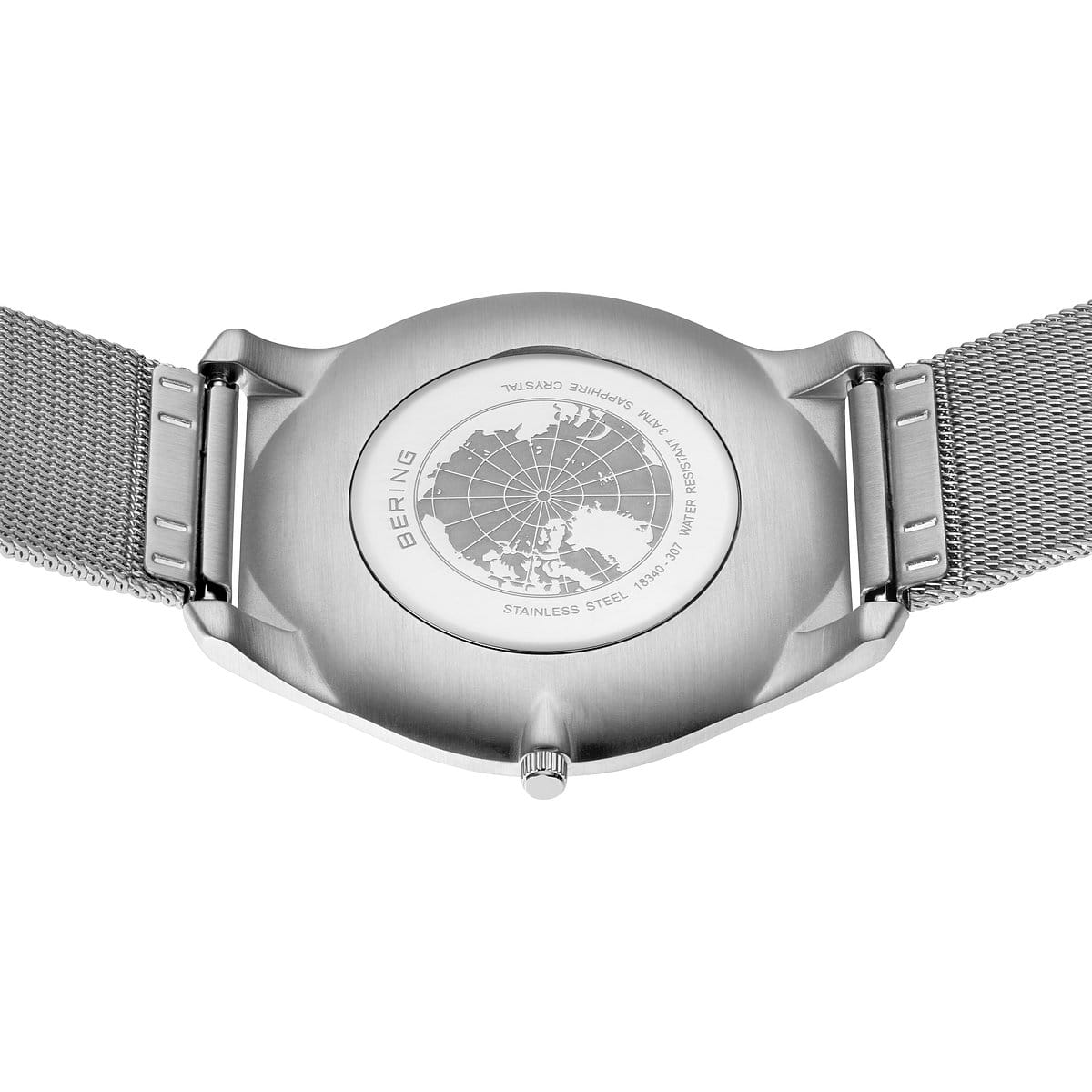 Bering - Ultra Slim | poleret/børstet sølv | 18340-307