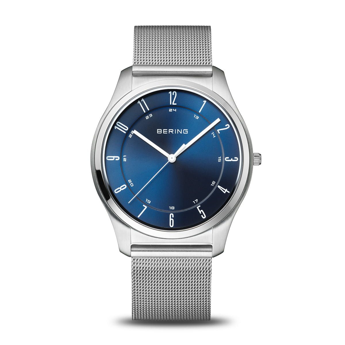 Bering - Ultra Slim | poleret/børstet sølv | 18340-307, fra Bering
