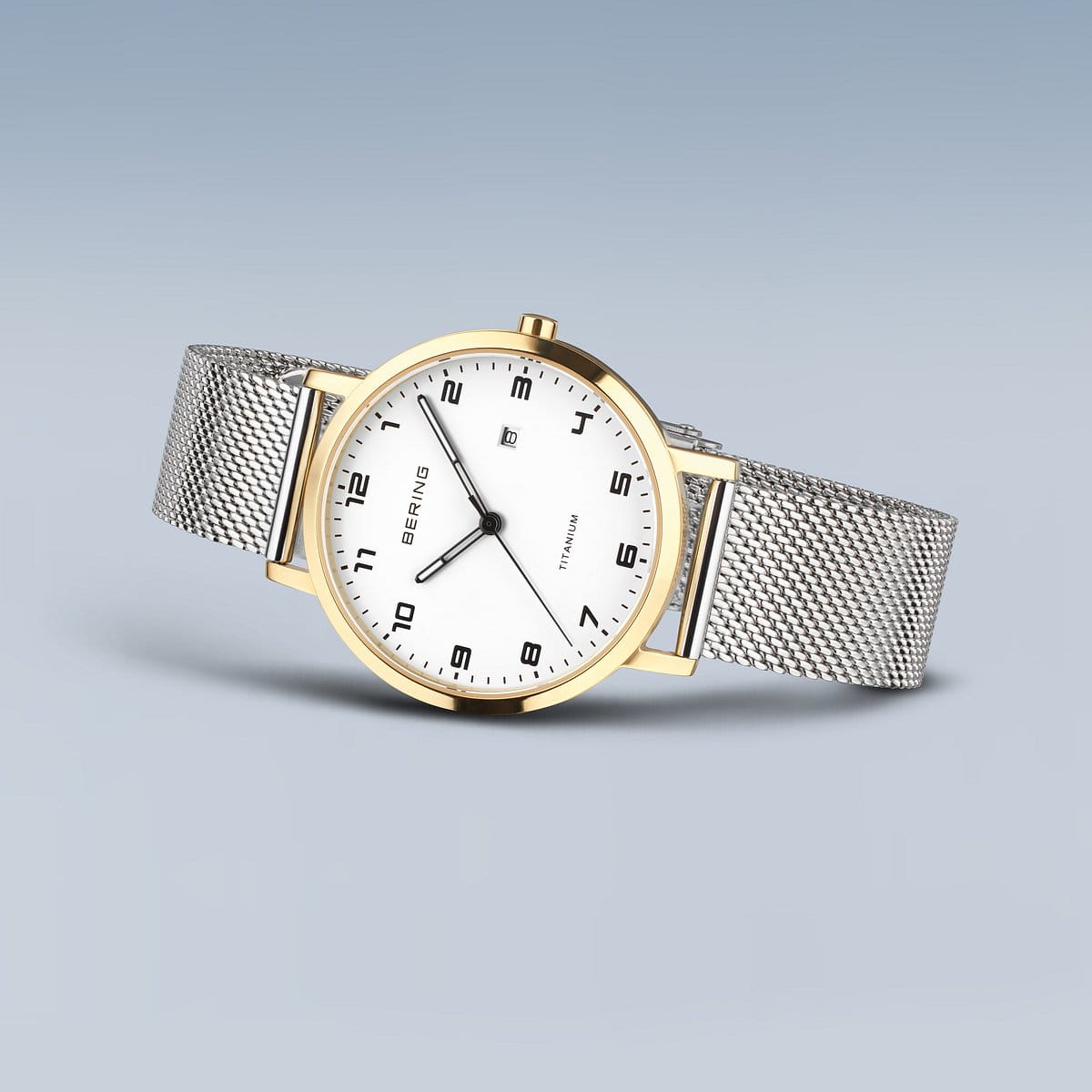 Bering - Titanium | poleret/børstet guld | 18634-010