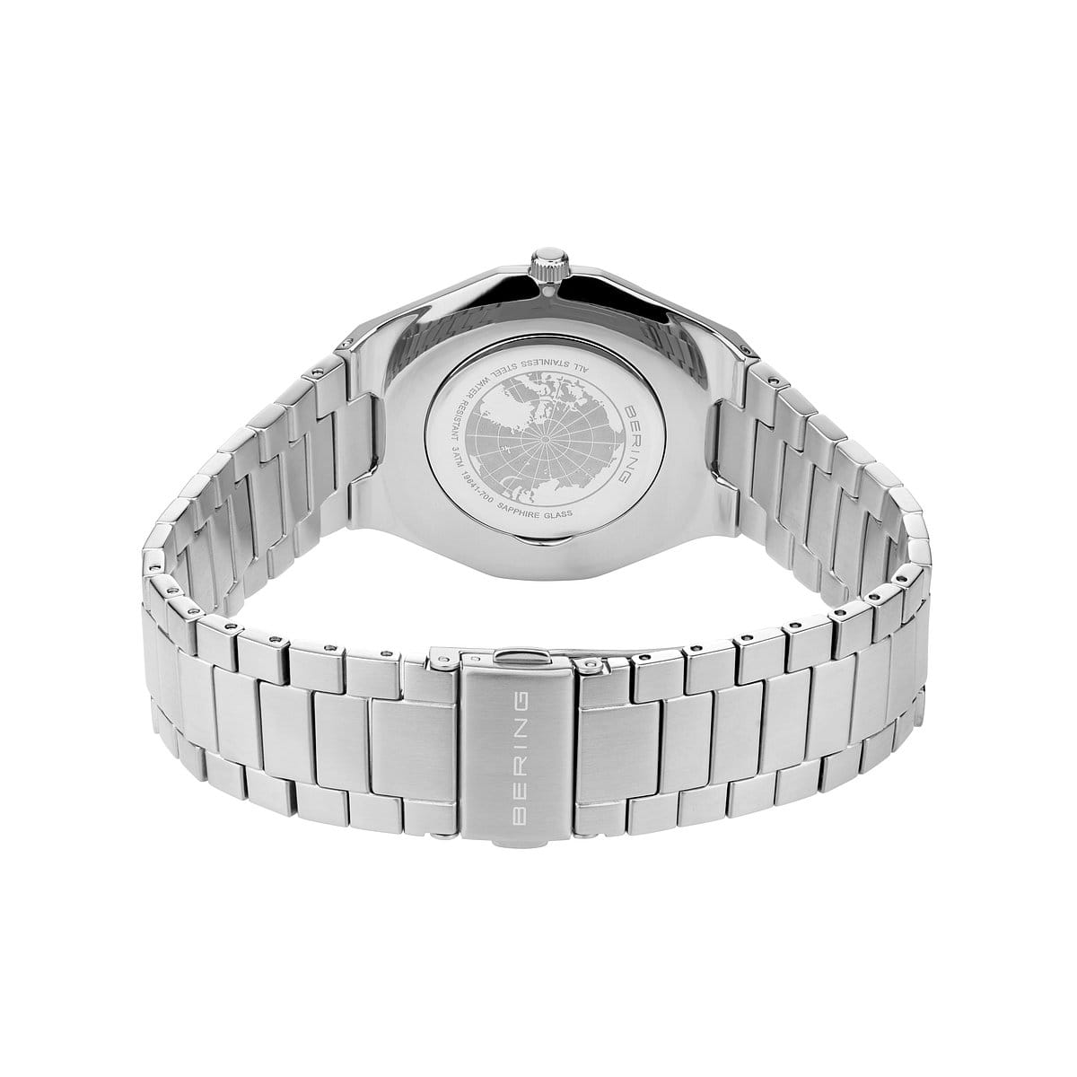 Bering - Classic | poleret/børstet sølv | 19641-700, fra Bering