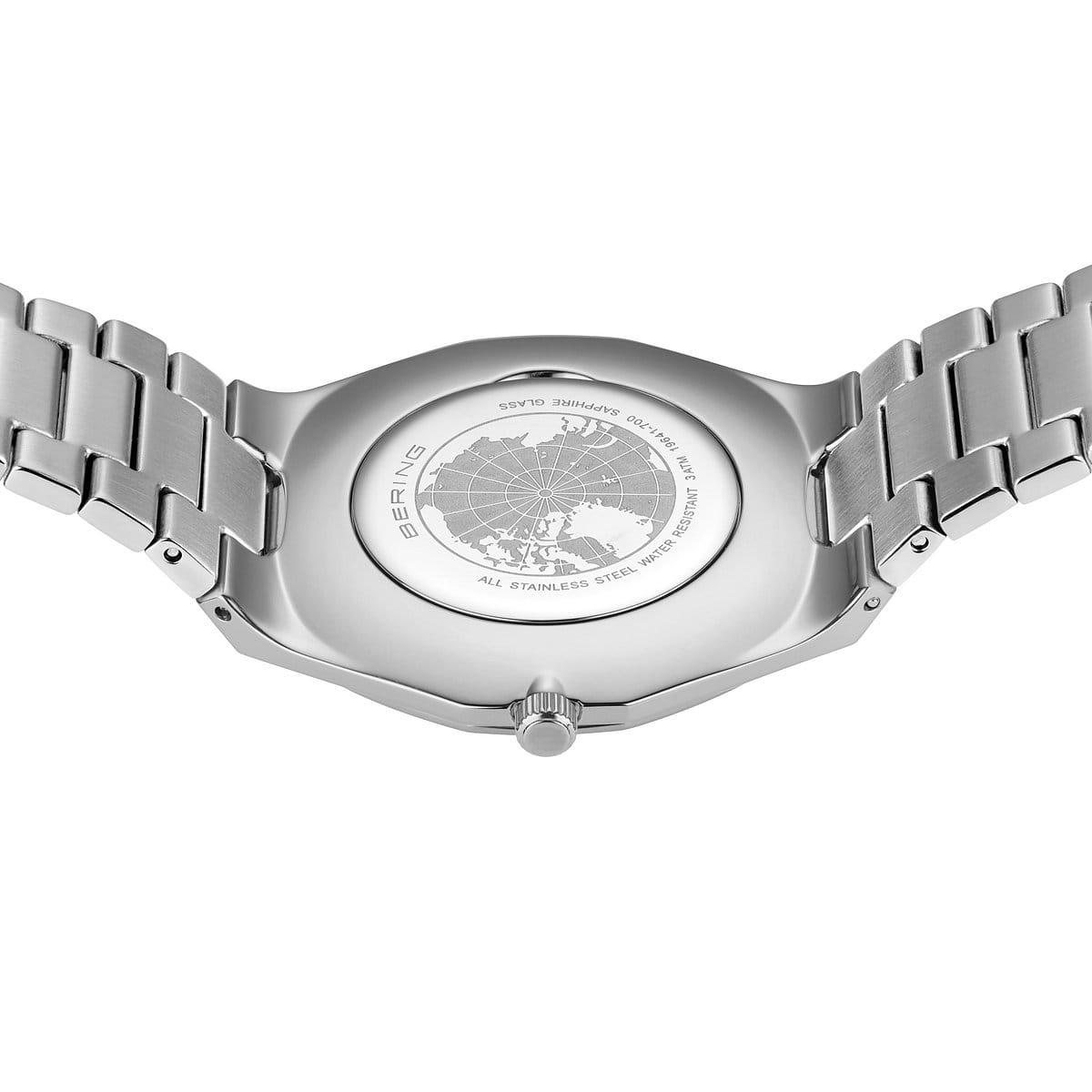 Bering - Classic | poleret/børstet sølv | 19641-700, fra Bering