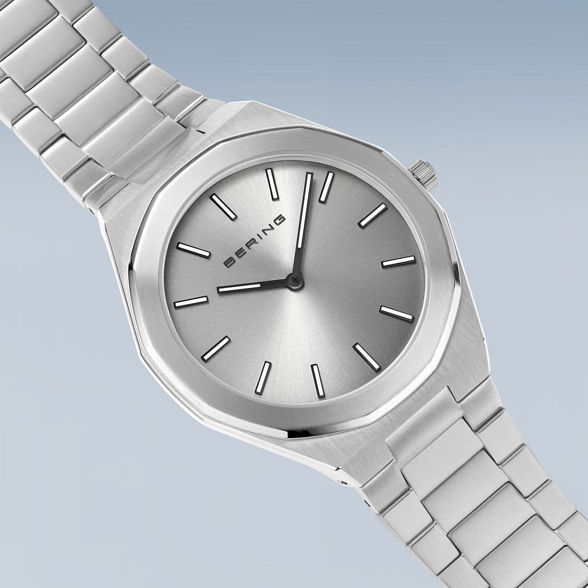 Bering - Classic | poleret/børstet sølv | 19641-700