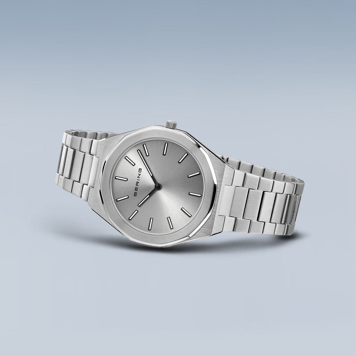Bering - Classic | poleret/børstet sølv | 19641-700