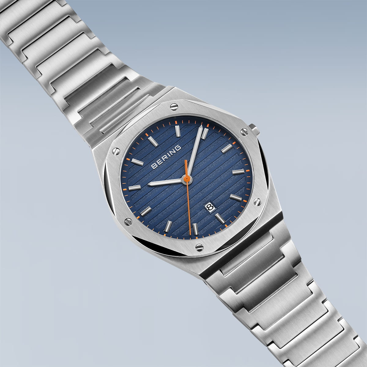 Bering - Classic | børstet sølv | 19742-707, fra Bering