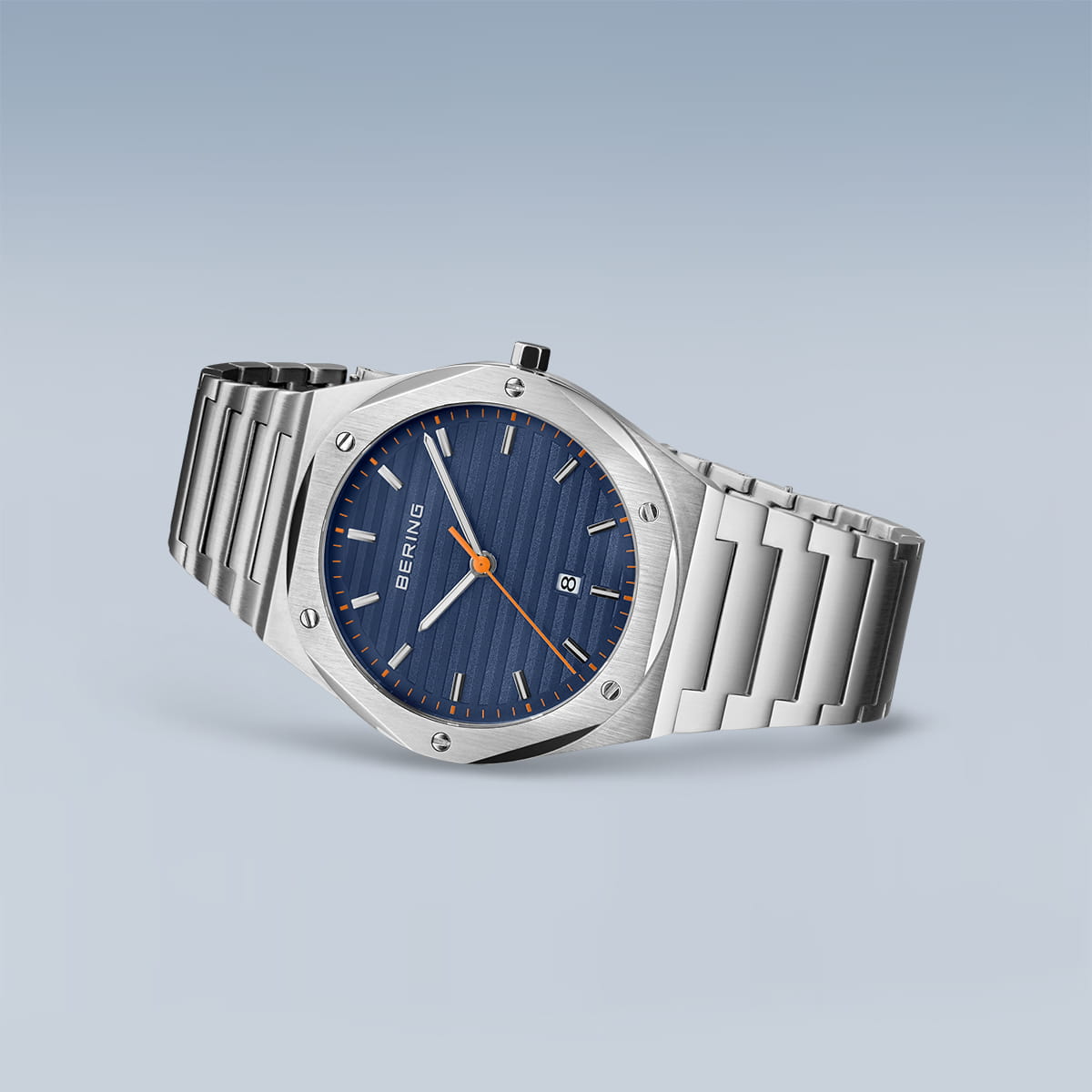 Bering - Classic | børstet sølv | 19742-707, fra Bering