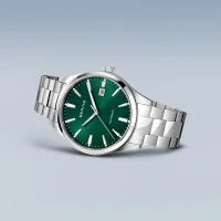 Bering - Automatic | poleret/børstet sølv | 19842-708