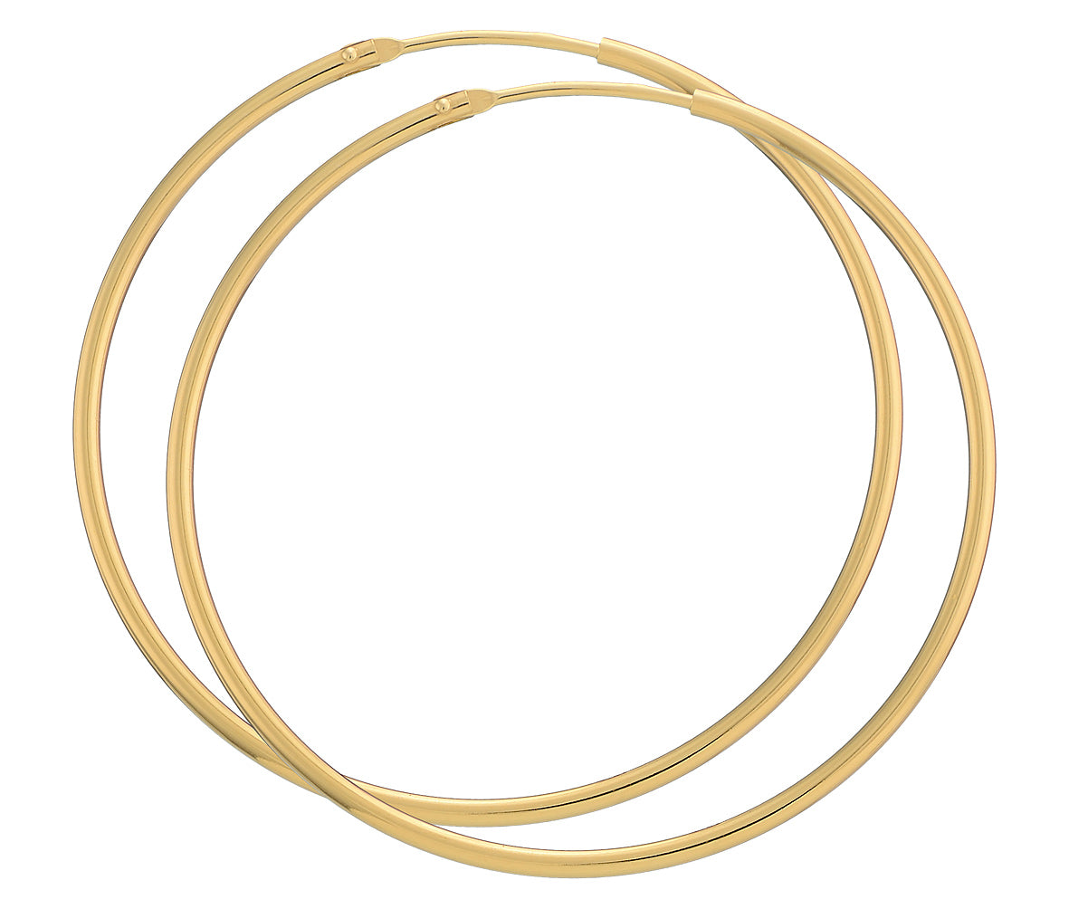 Creoler 14kt Guld Bredde 1,5 mm, i red-gold, fra BNH