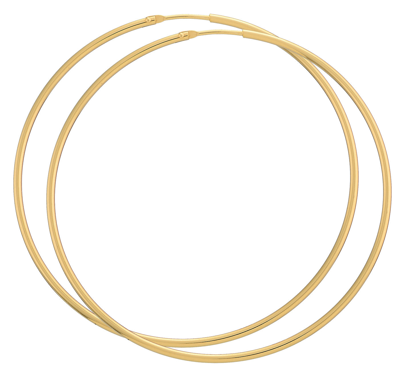 Creoler 14kt Guld Bredde 1,5 mm, i red-gold, fra BNH