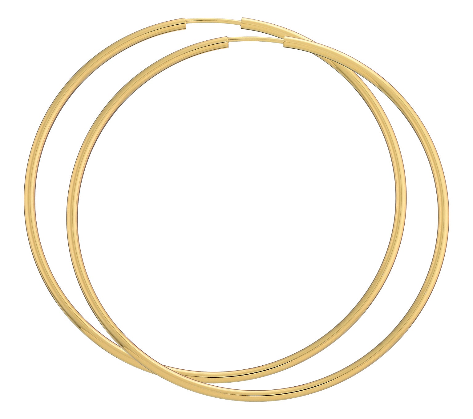 Creoler 14kt Guld Bredde 1,5 mm, i red-gold, fra BNH