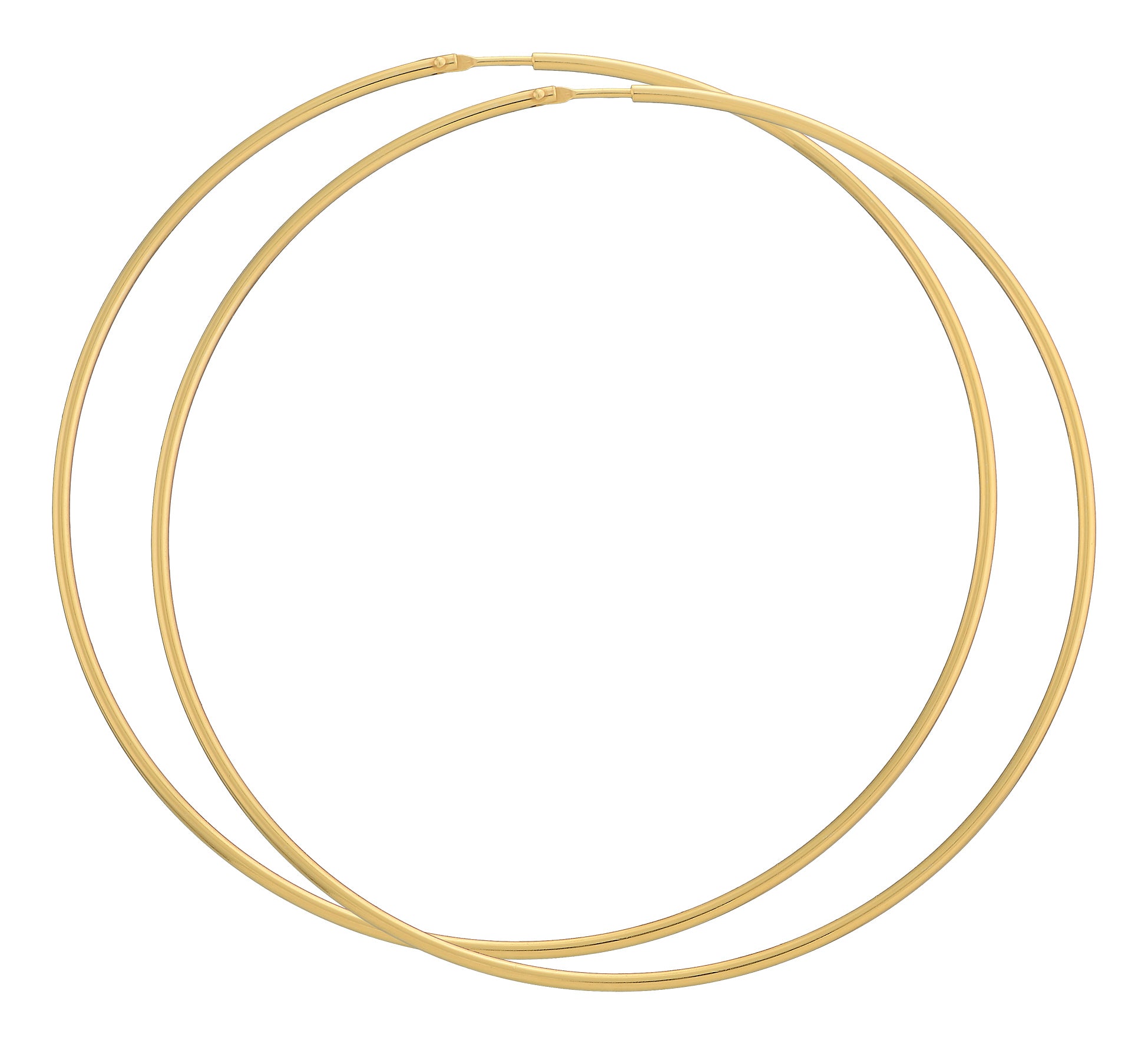 Creoler 14kt Guld Bredde 1,5 mm, i red-gold, fra BNH