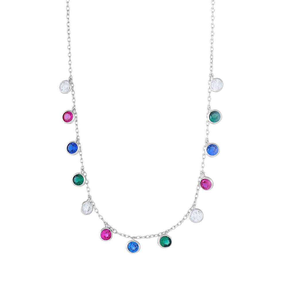 Rhd. Sølv vedhæng FANNYNOR 5mm 42+3cm, fra Joanli Nor