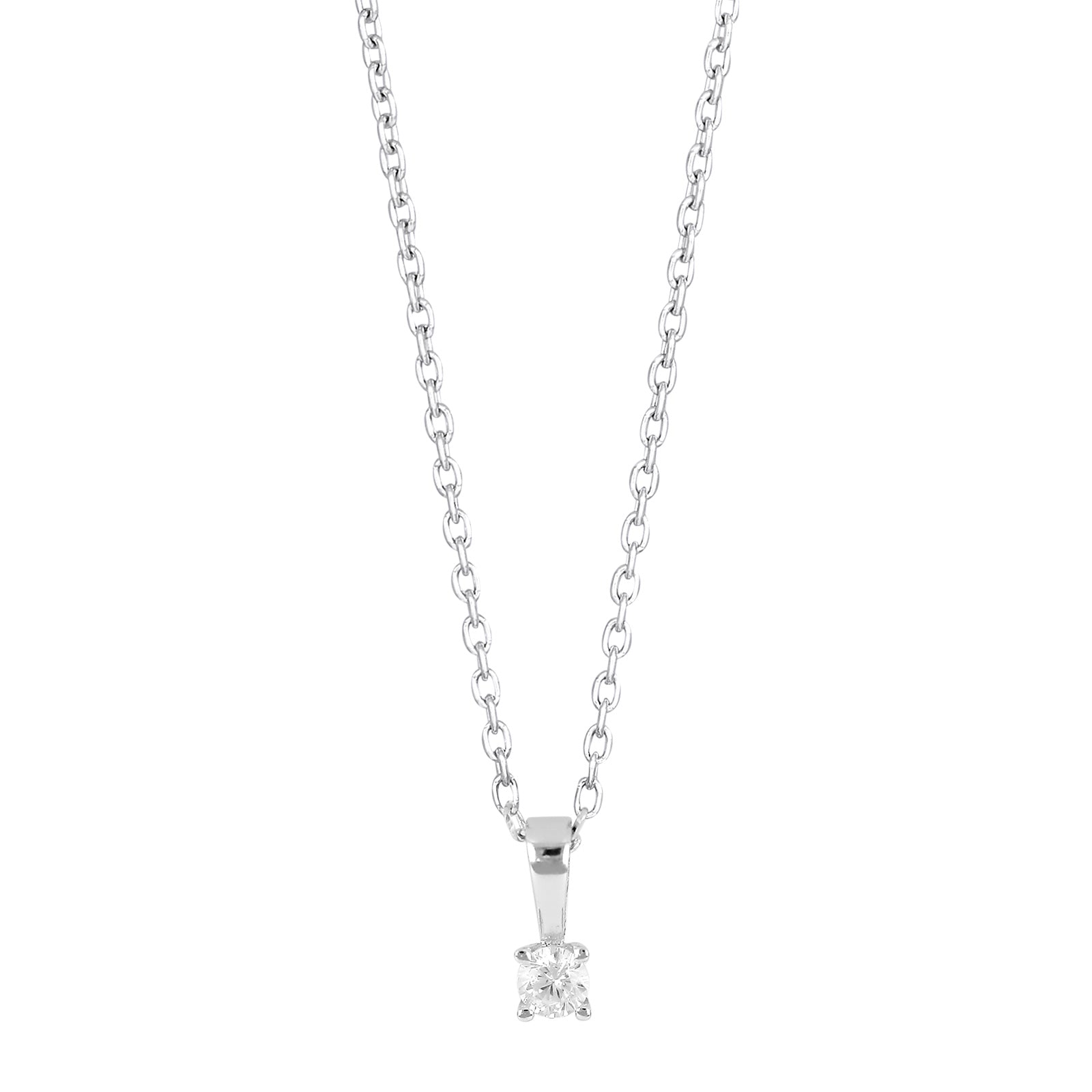 Rhd. Sølv vedhæng 3mm grab HEGENOR, fra Joanli Nor