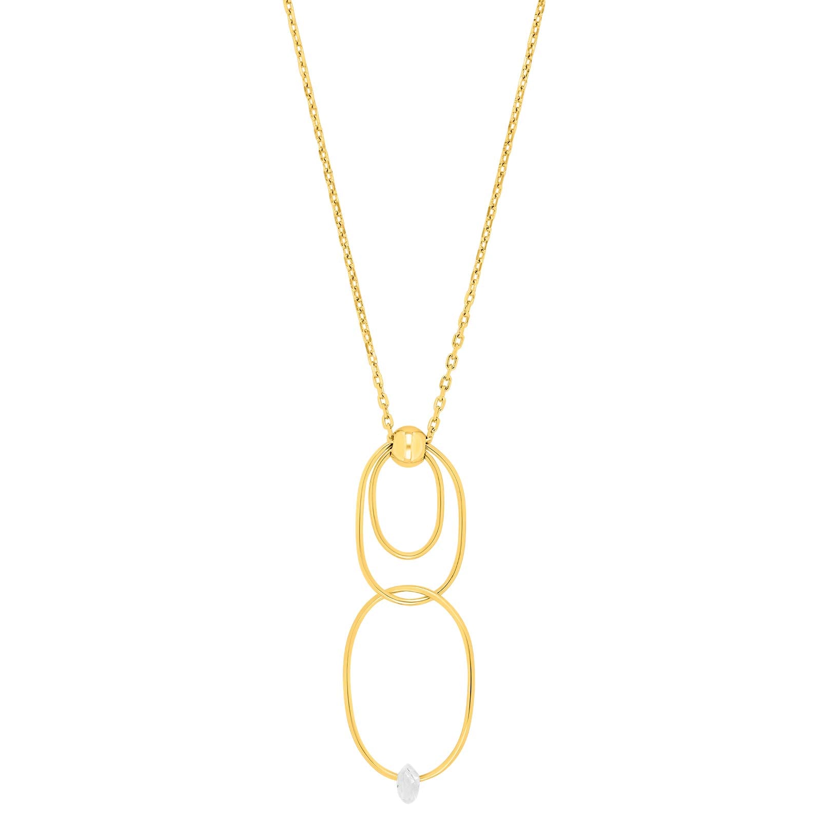 Forgyldt halskæde MAJANOR, fra Joanli Nor