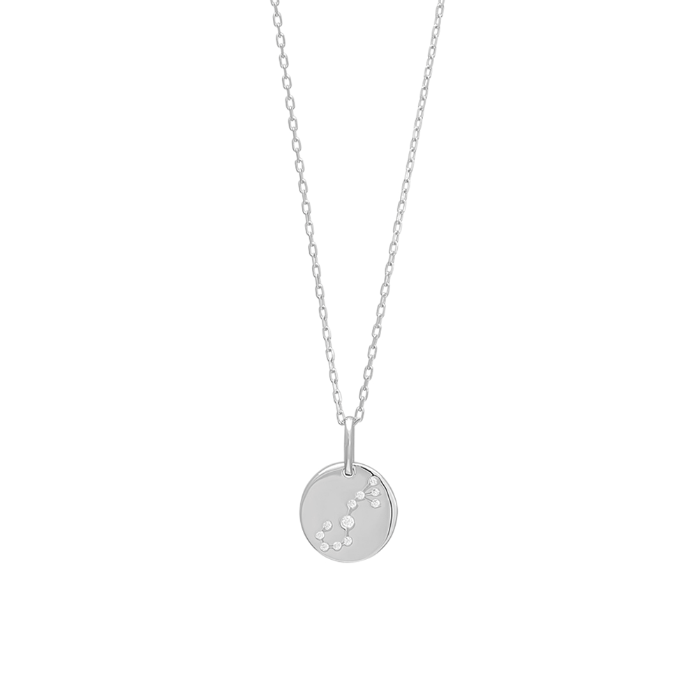 Rhd. sølv kæde ESTELNOR 12mm skorpion, fra Joanli Nor