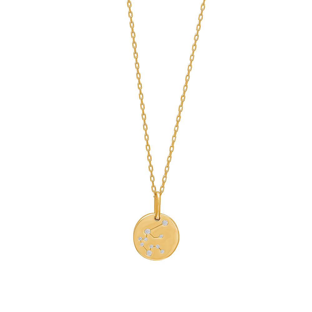 Forgyldt sølv kæde ESTELNOR 12mm vandmand, fra Joanli Nor