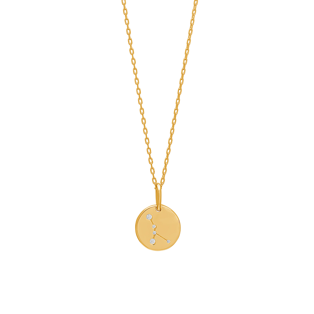 Forgyldt sølv kæde ESTELNOR 12mm krebs, fra Joanli Nor