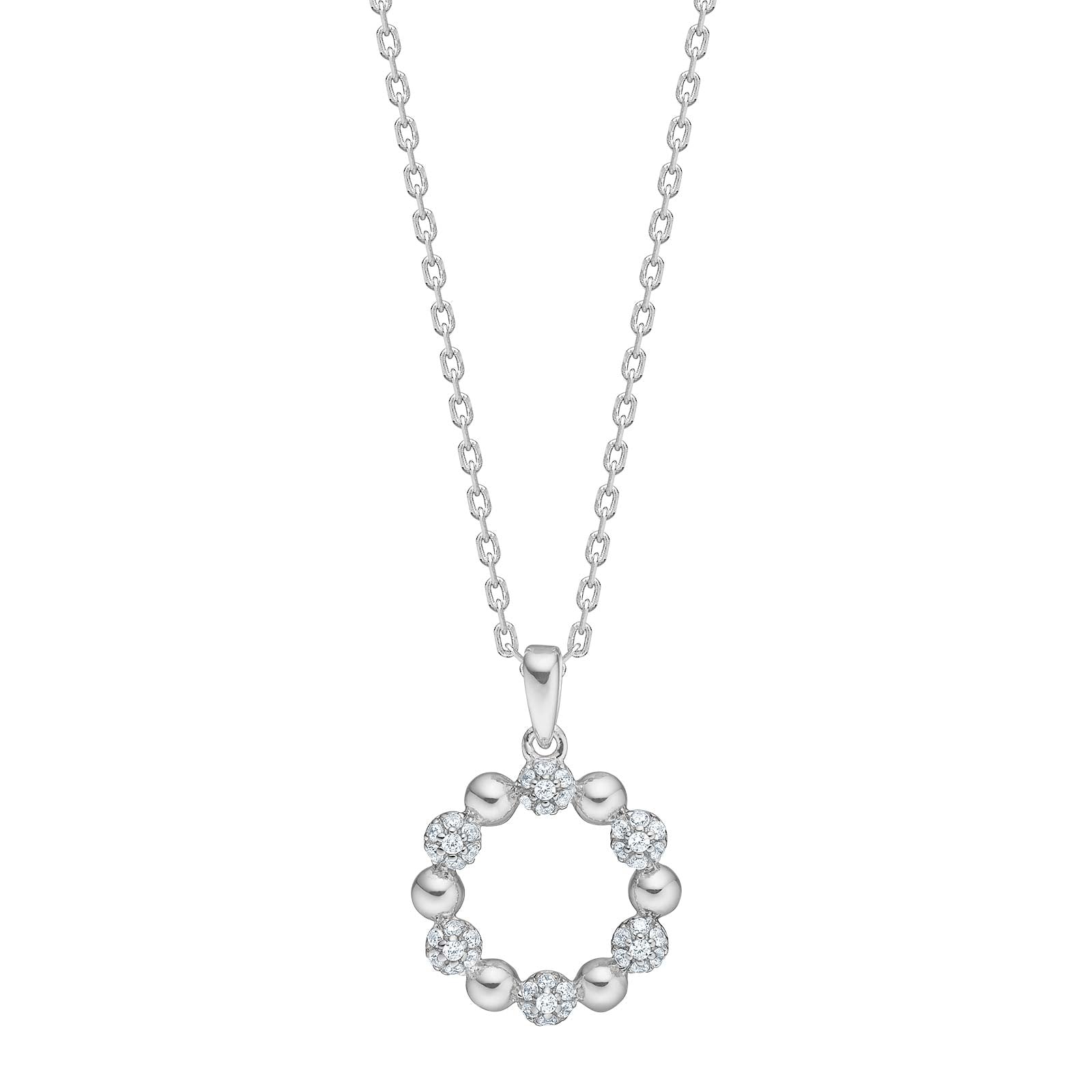 Rhd. sølv halskæde PENNYNOR, fra Joanli Nor