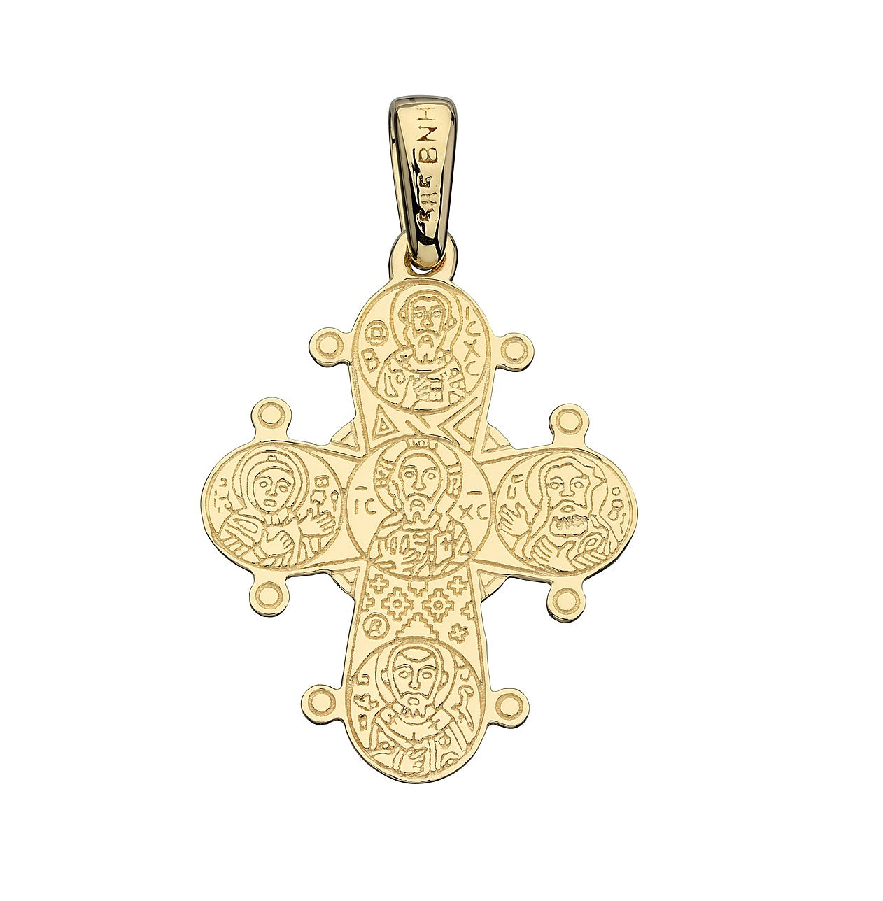 Dagmarkors De 5 Standard Sølv Forgyldt 20x17mm, fra BNH