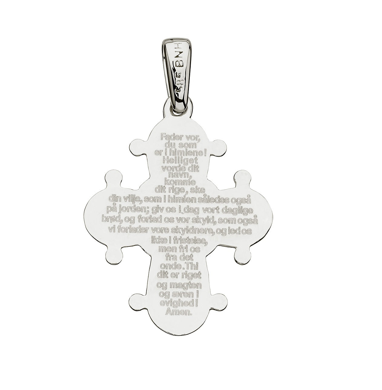 Dagmarkors Fadervor Sølv 20x17mm, fra BNH