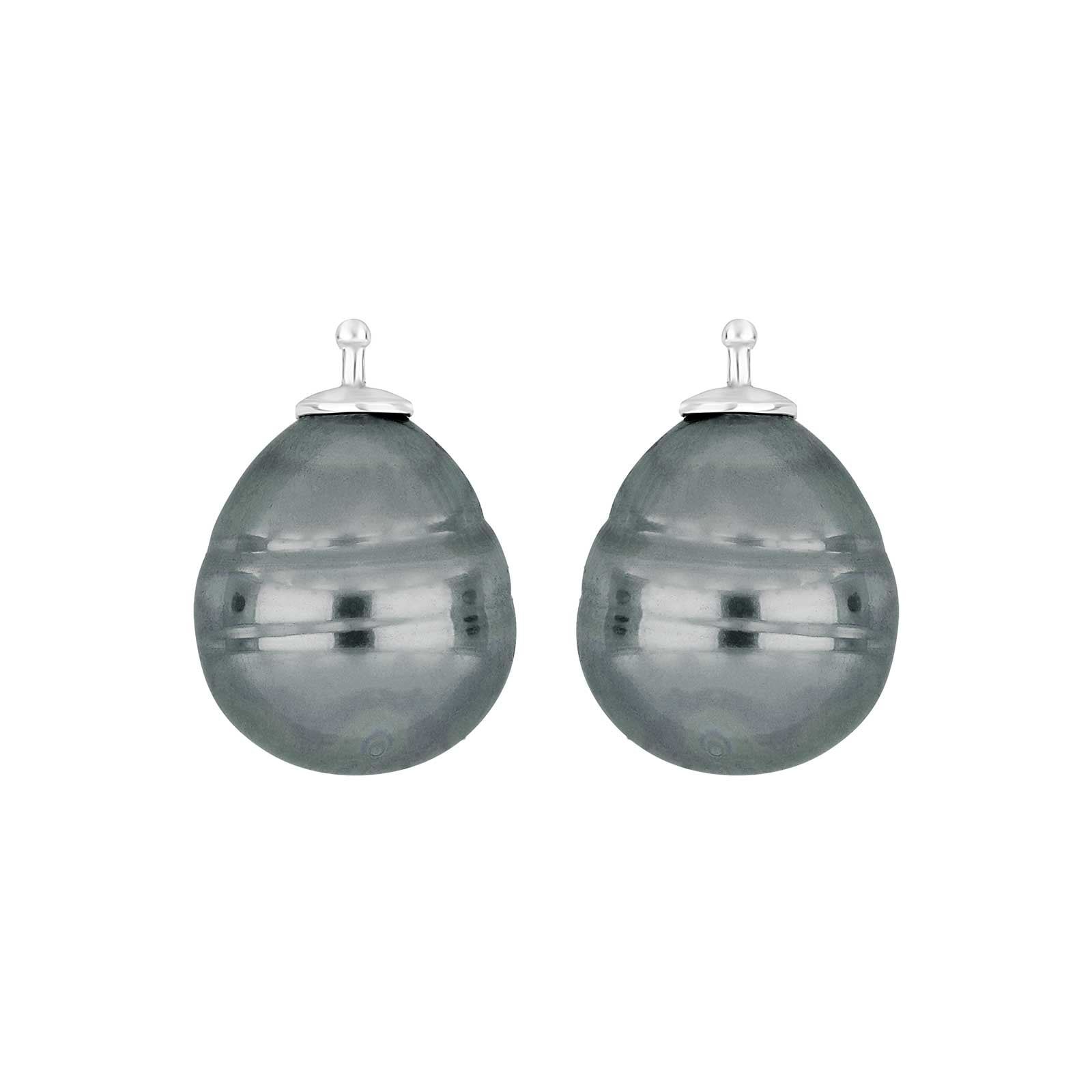 Heide Heinzendorff - Mallorca perle barok farve93 m/rh sølv - par, i sterling-silver; glass, til female, fra Heide Heizendorff