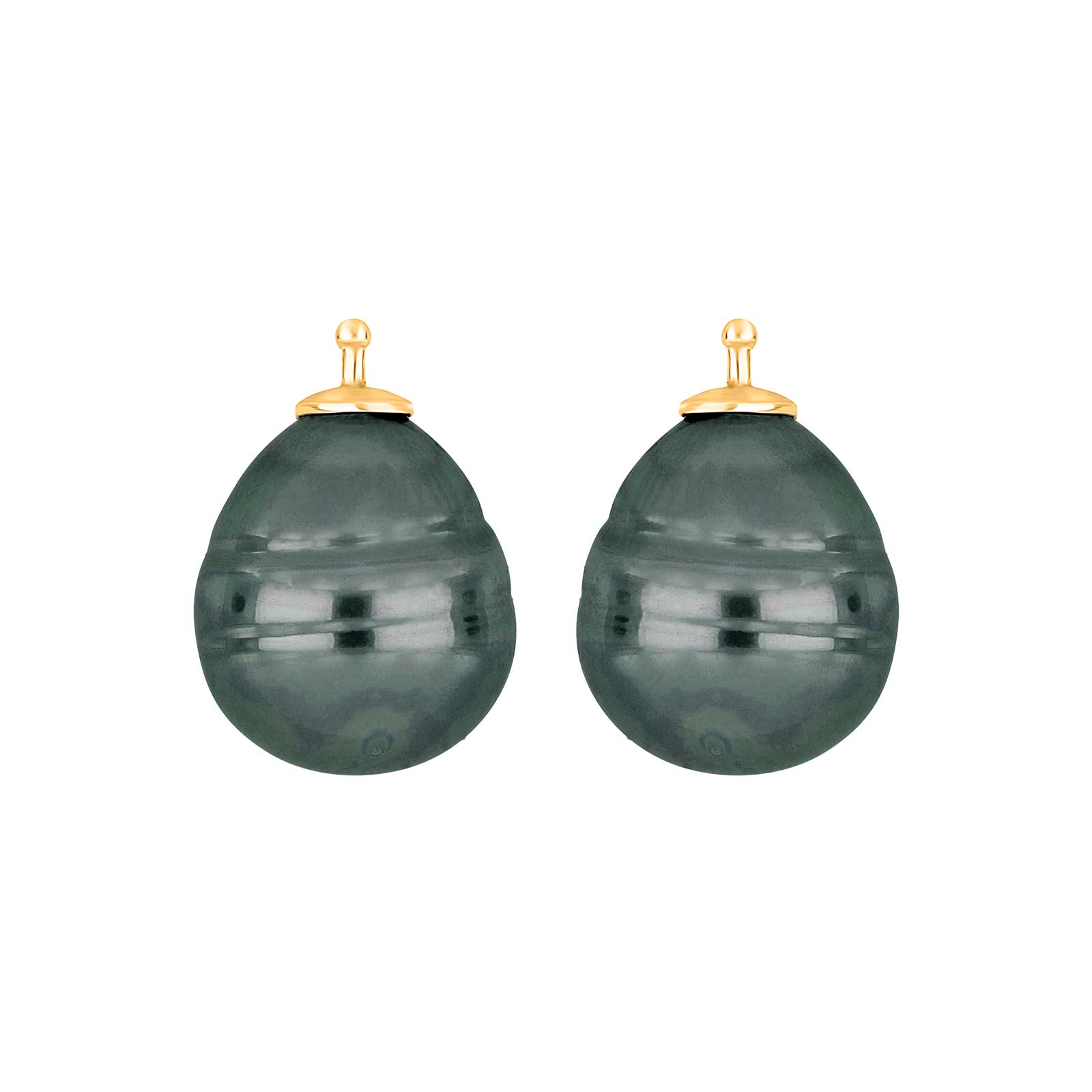 Heide Heinzendorff - Mallorca perle barok farve64 m/fg sølv - par, i sterling-silver; glass, til female, fra Heide Heizendorff