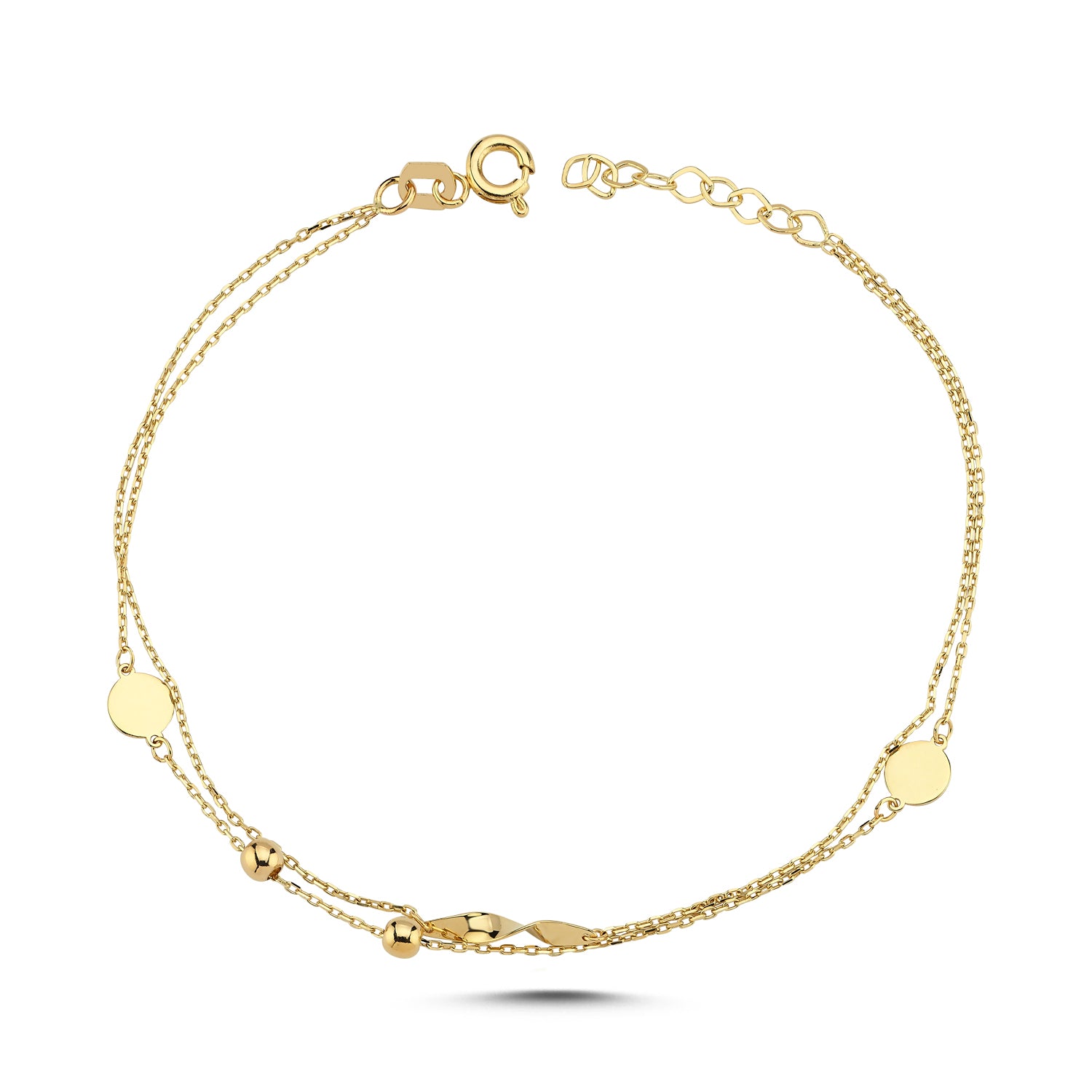 Melfia Armbånd - 2306 115F, i gold, til female, fra Melfia