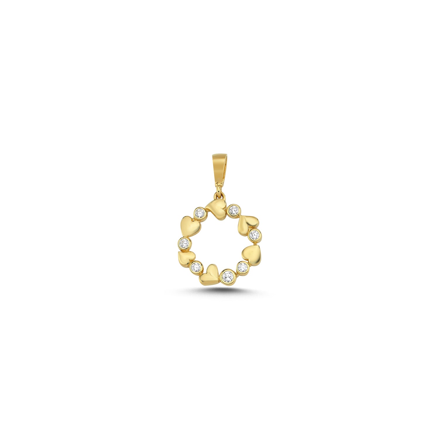 Melfia Vedhæng - 2314 212F, i gold, til female, fra Melfia