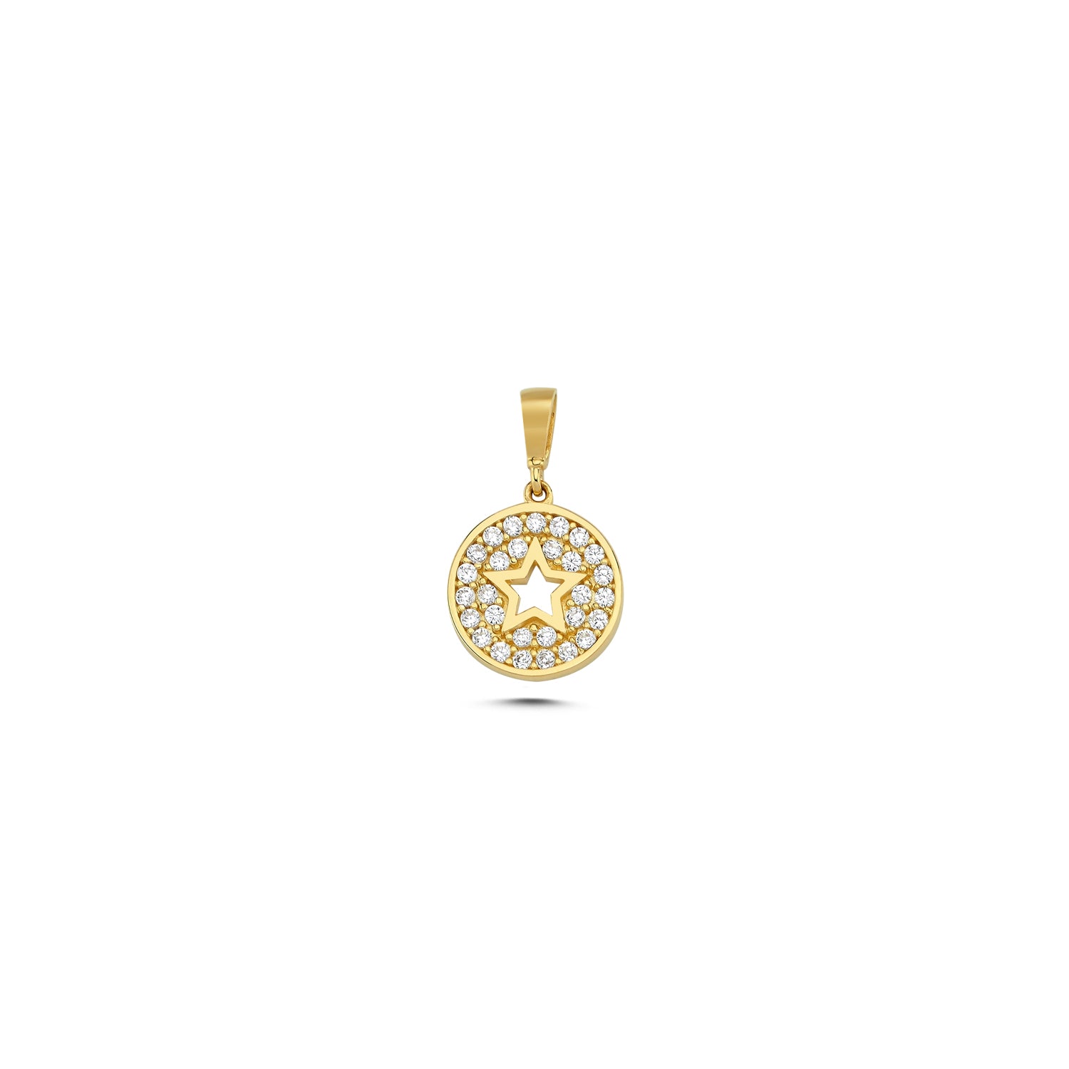 Melfia Vedhæng - 2320 212F, i gold, til female, fra Melfia