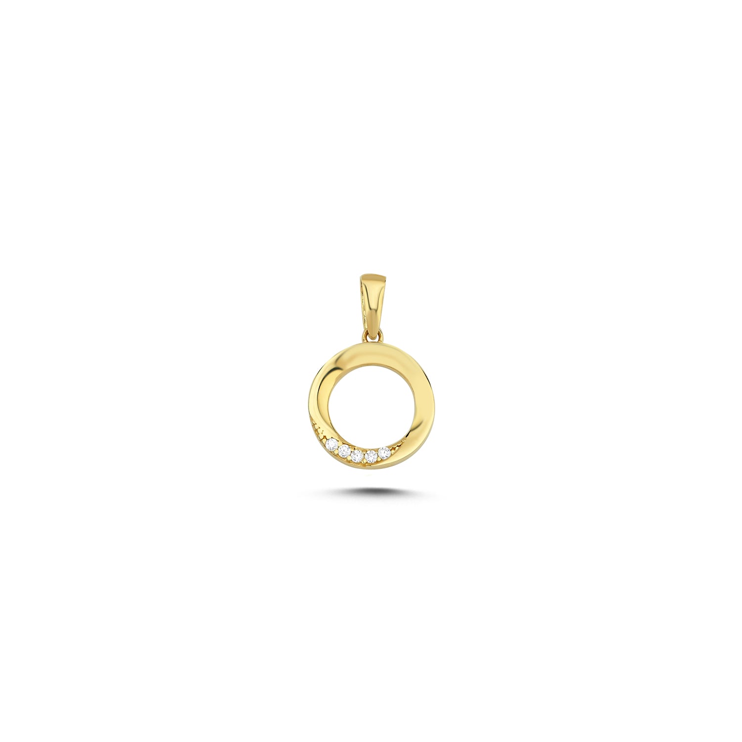 Melfia Vedhæng - 2325 212F, i gold, til female, fra Melfia
