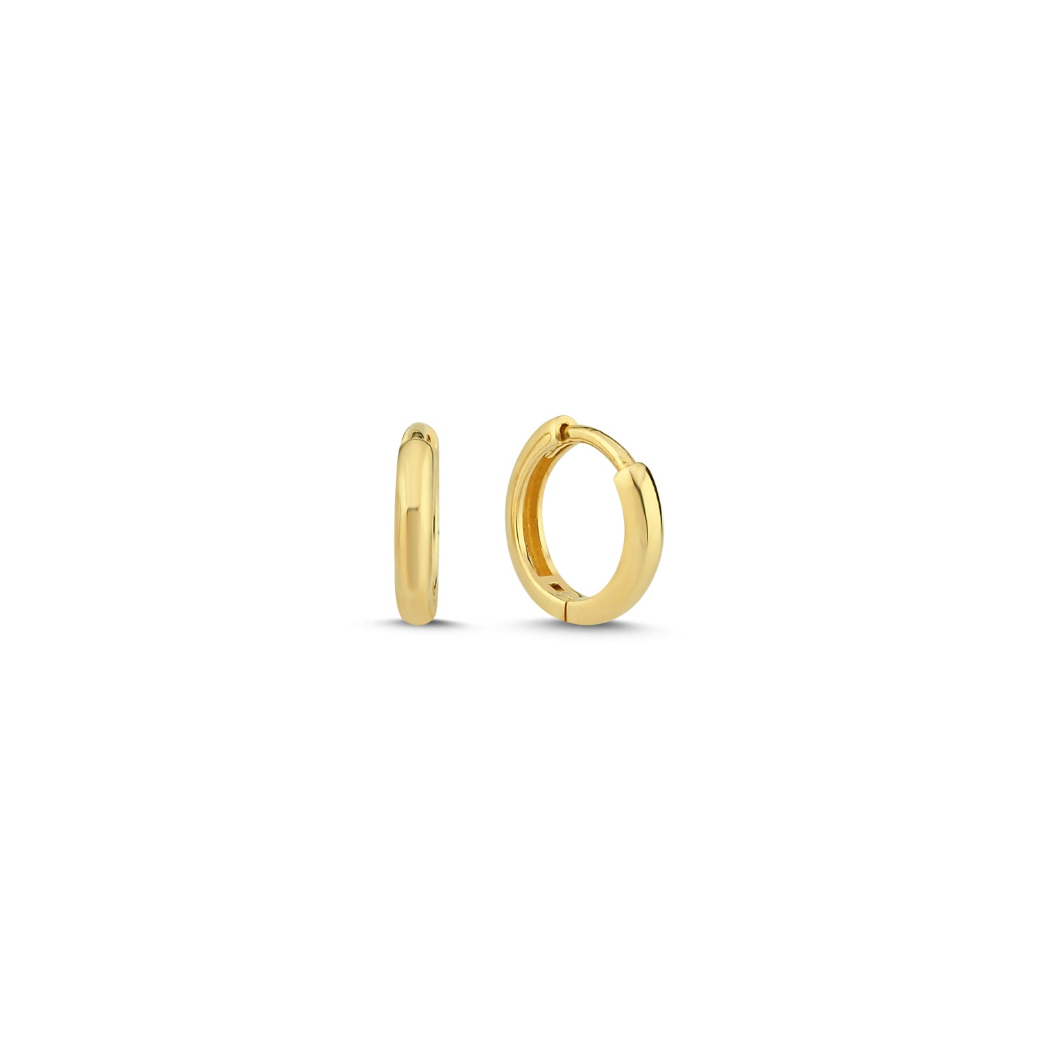 Melfia Øreringe Ø10mm - 2336 114F, i gold, til female, fra Melfia