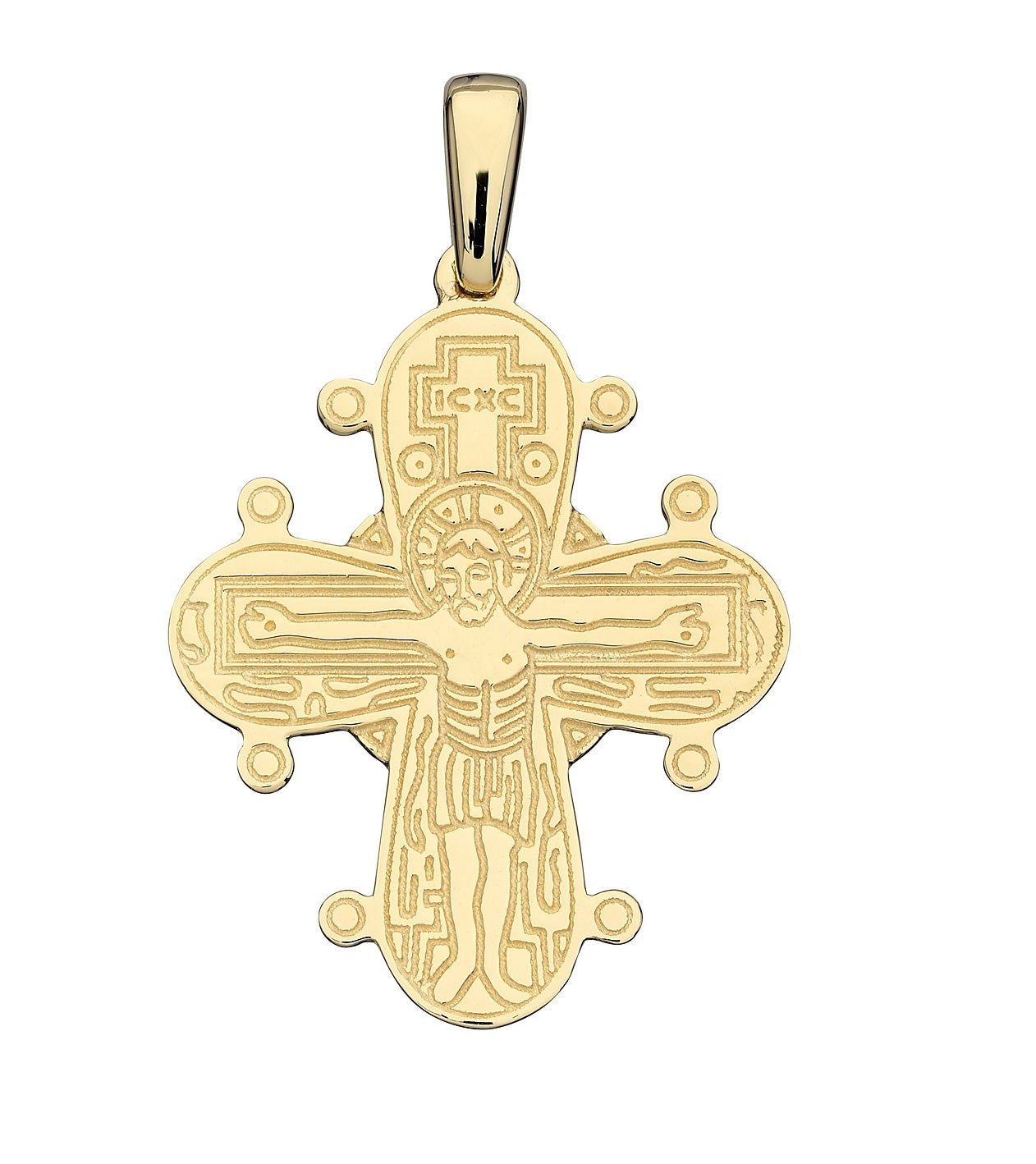 Dagmarkors Blank Sølv Forgyldt 25x21mm, fra BNH