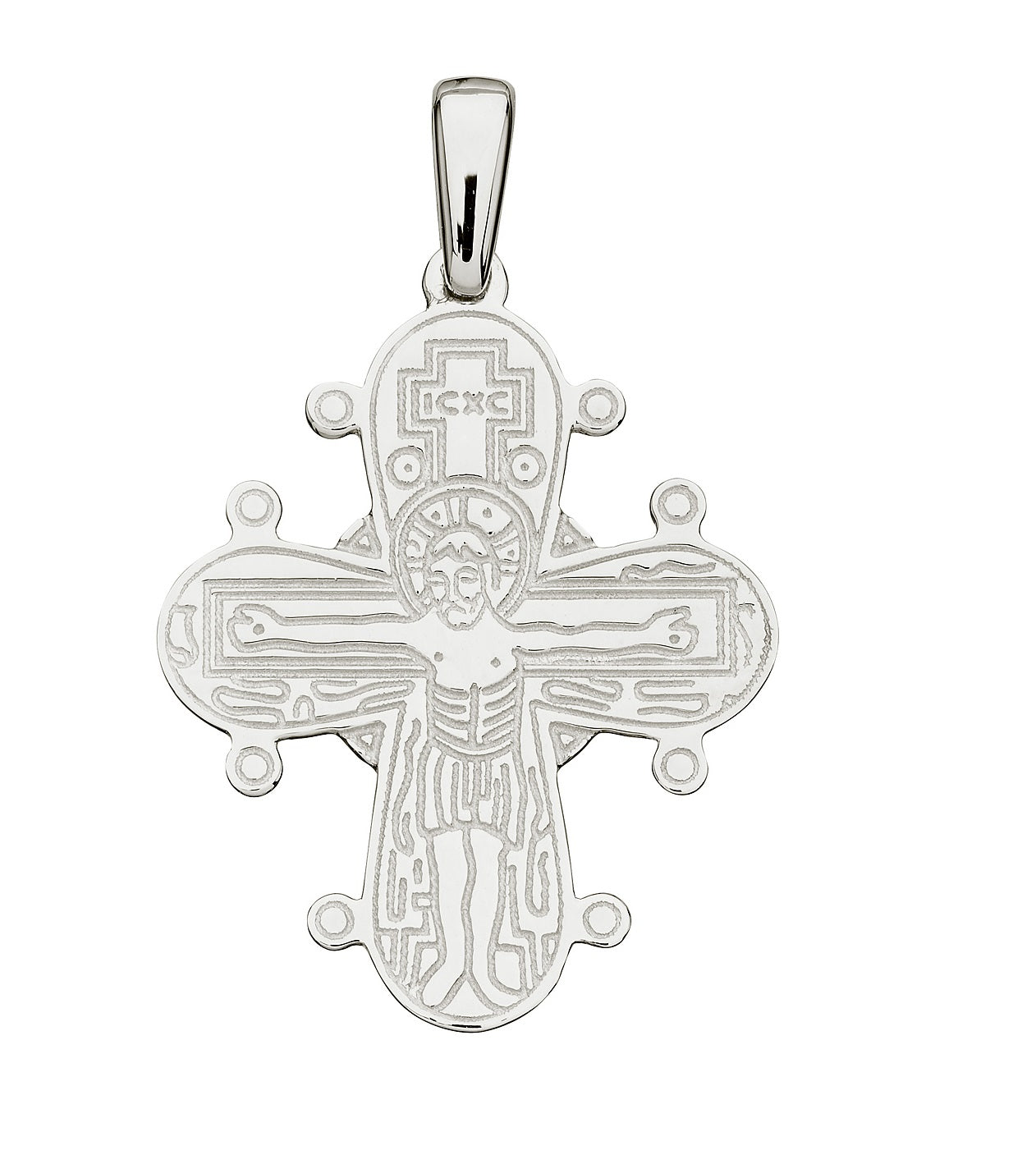 Dagmarkors Blank Sølv 25x21mm, fra BNH