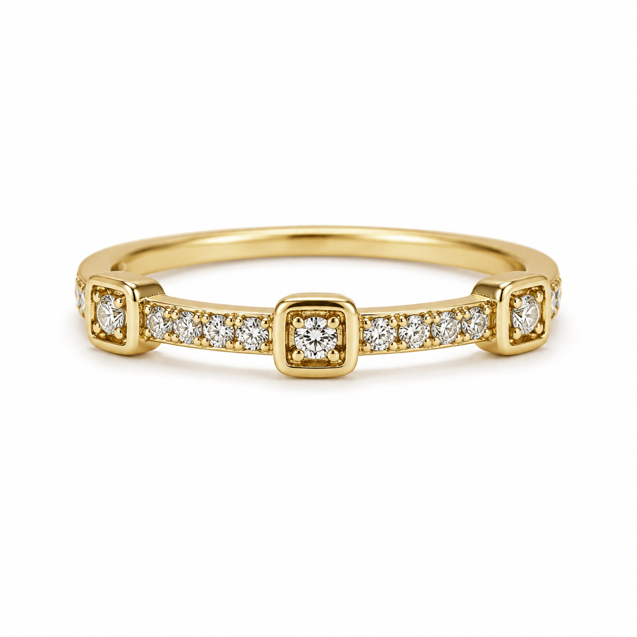 Laxmi 14kt Diamant Ring