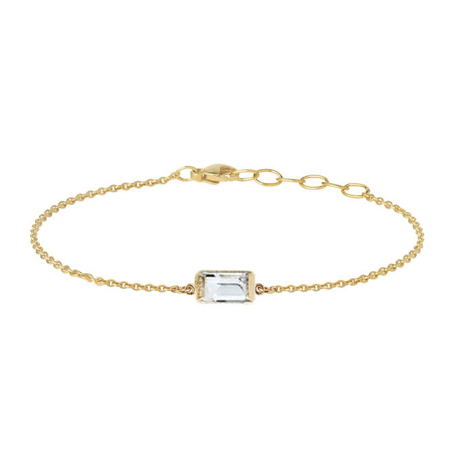 Heiring Square Forgyldt Armbånd 29-9-95, fra Heiring