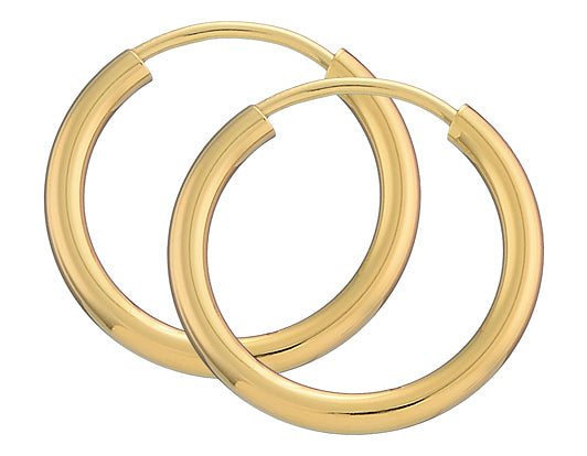 Creoler 14kt Guld Bredde 2,0 mm, i red-gold, fra BNH