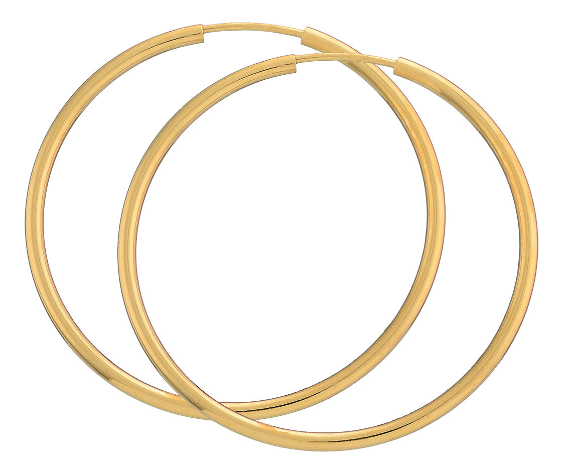 Creoler 14kt Guld Bredde 2,0 mm, i red-gold, fra BNH