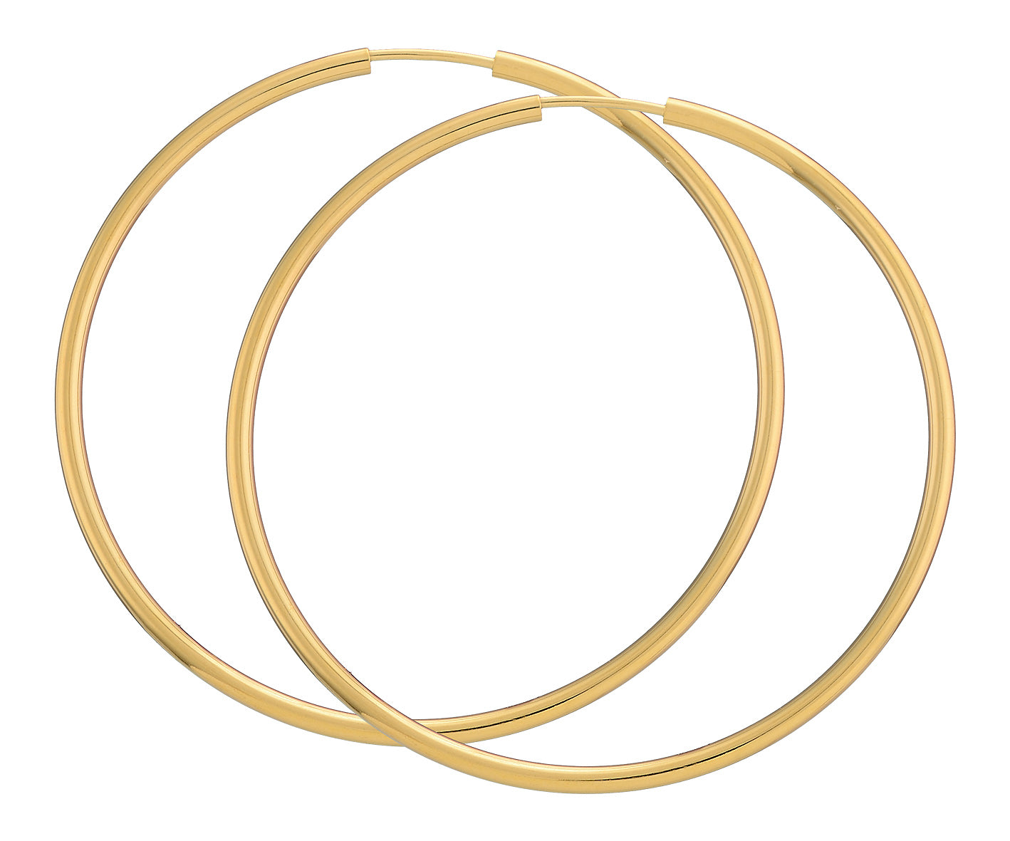 Creoler 14kt Guld Bredde 2,0 mm, i red-gold, fra BNH