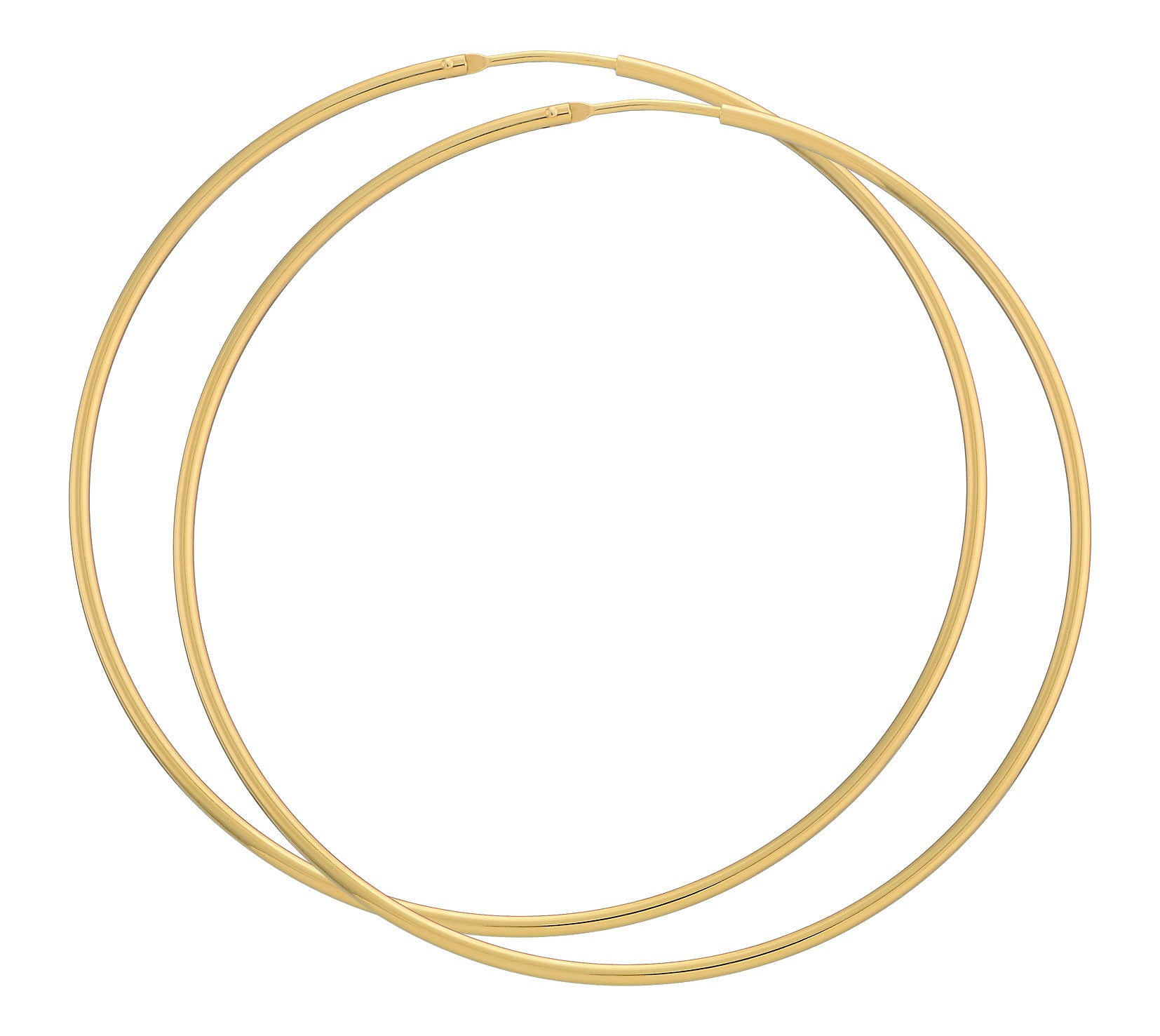 Creoler 14kt Guld Bredde 2,0 mm, i red-gold, fra BNH
