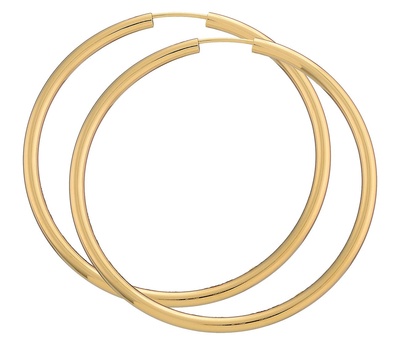 Creoler 14kt Guld Bredde 2,5 mm, i red-gold, fra BNH
